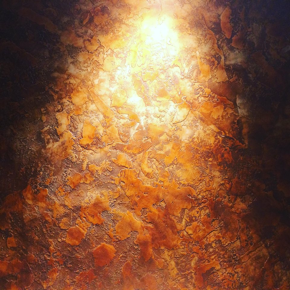 Fazenda venetian plaster finish named after the restaurant it was first commissioned for.